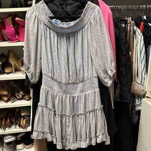 Smocked Light blue Women's dress